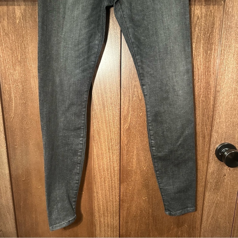 White House Black Market Faded Black High Rise Jeans - Picture 2 of 5